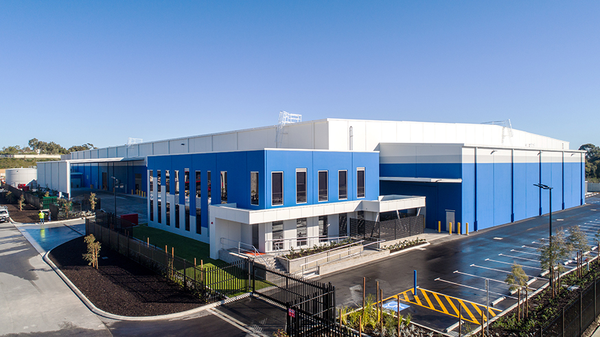 Iron Mountain Records & Data Management Facility, Gnangara, Perth, Western Australia, Design & Construct Project, Capstone Construction, Industrial Warehouse, Office, Carpark, Development, Controlled Environment Facility, Project Page