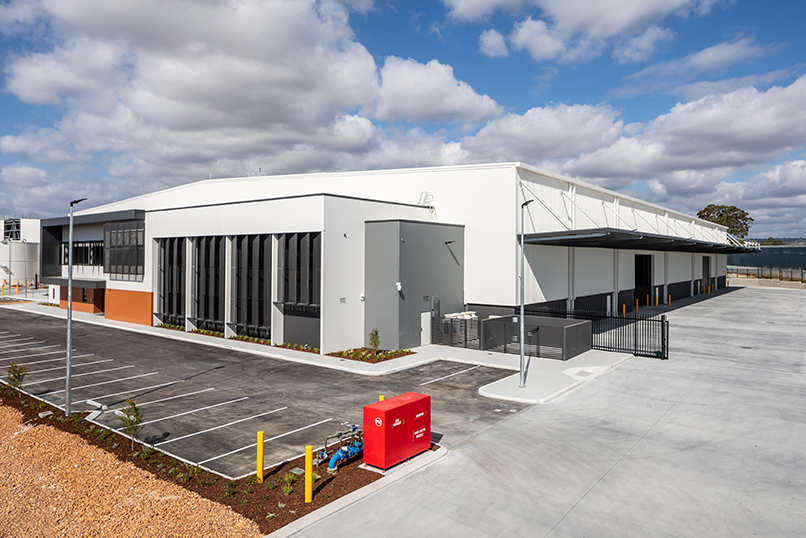 Hybrid Systems Workshop, Fawcett Crescent, Perth Airport, Western Australia, Design & Construct Project, Capstone Construction, Industrial Warehouse, Office, Loading Dock, Carpark, Development, Project Page